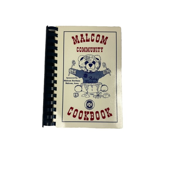 Malcom Community Cookbook By Malcom Ruritans - Picture 1 of 4